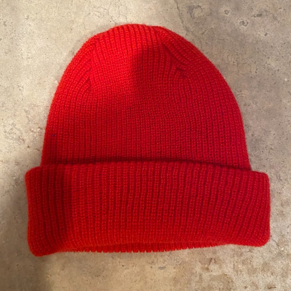 FTP RED ADULT BEANIE RARE NWOT - Picture 2 of 2